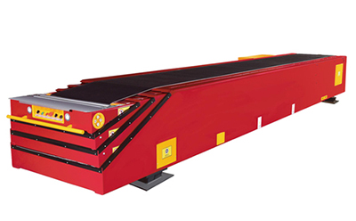 Telescopic belt conveyor