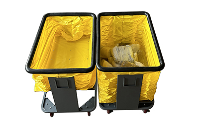 Elastic frame trolley