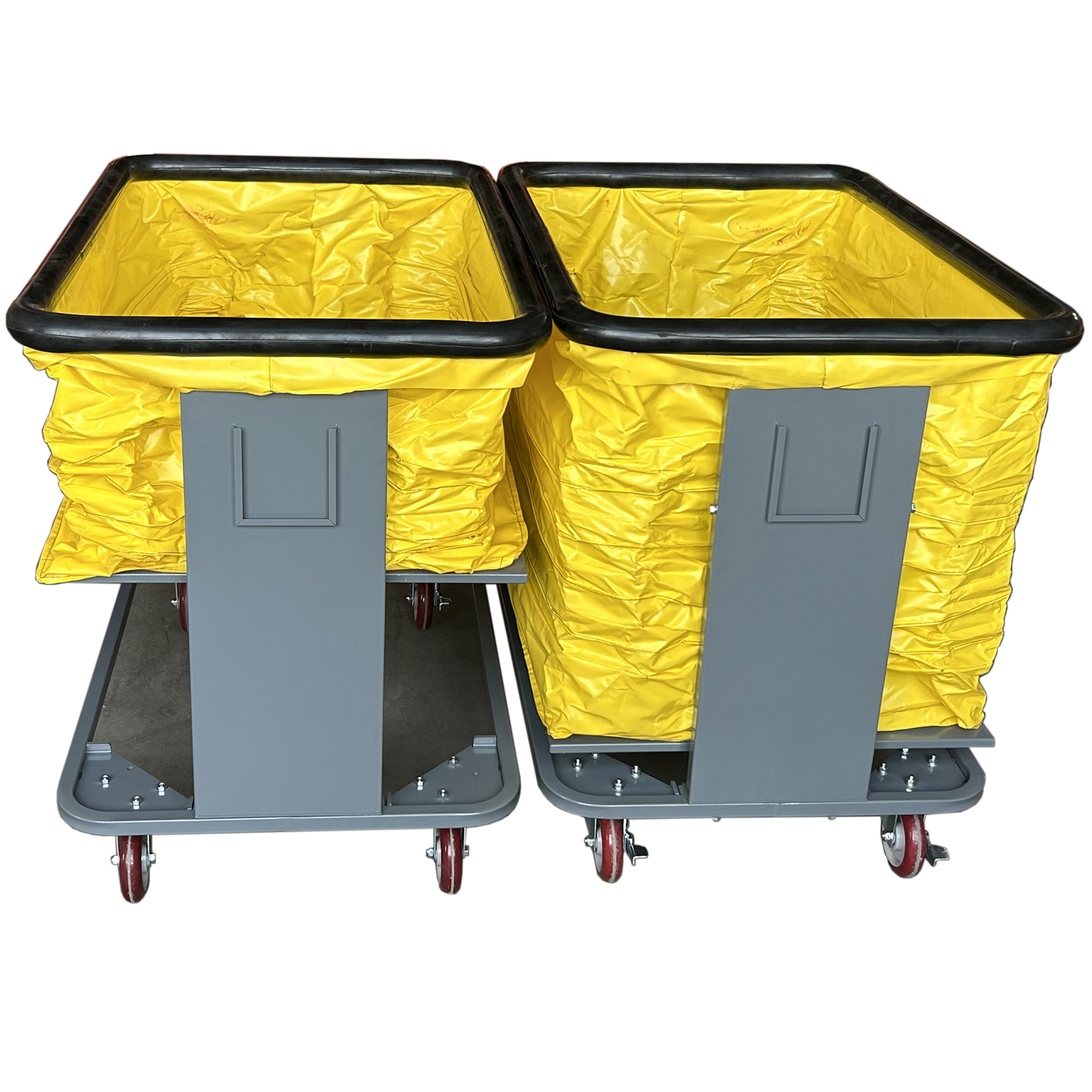 Auto leveling trolley