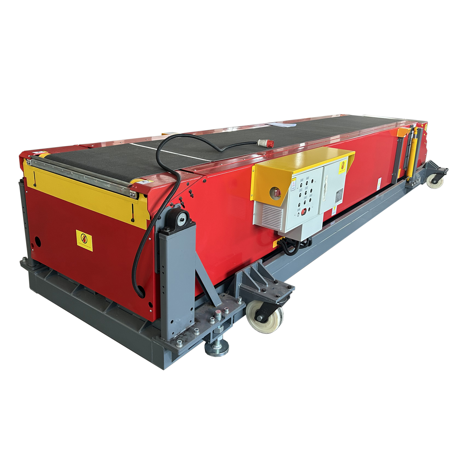 Mobile Telescopic Belt Conveyor for Truck Loading and Unloading