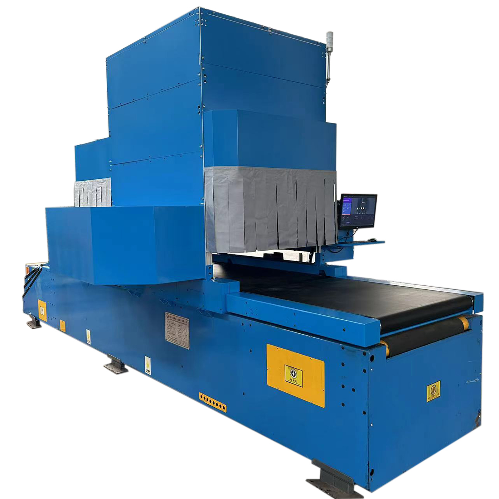 DWS System Dimensioning, Weighing, and Scanning conveyor
