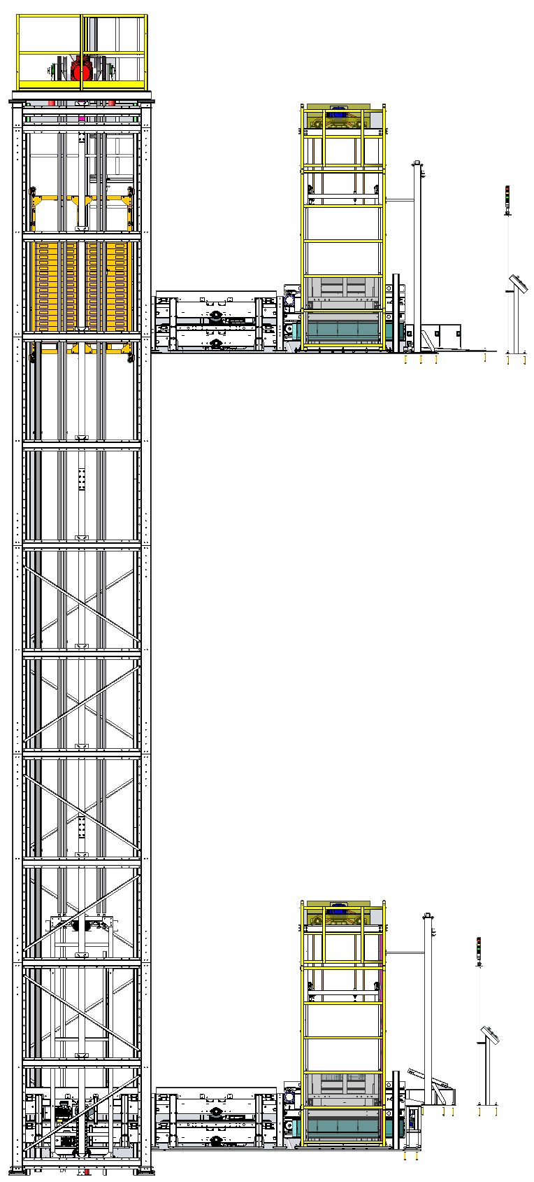 Vertical Case Elevator