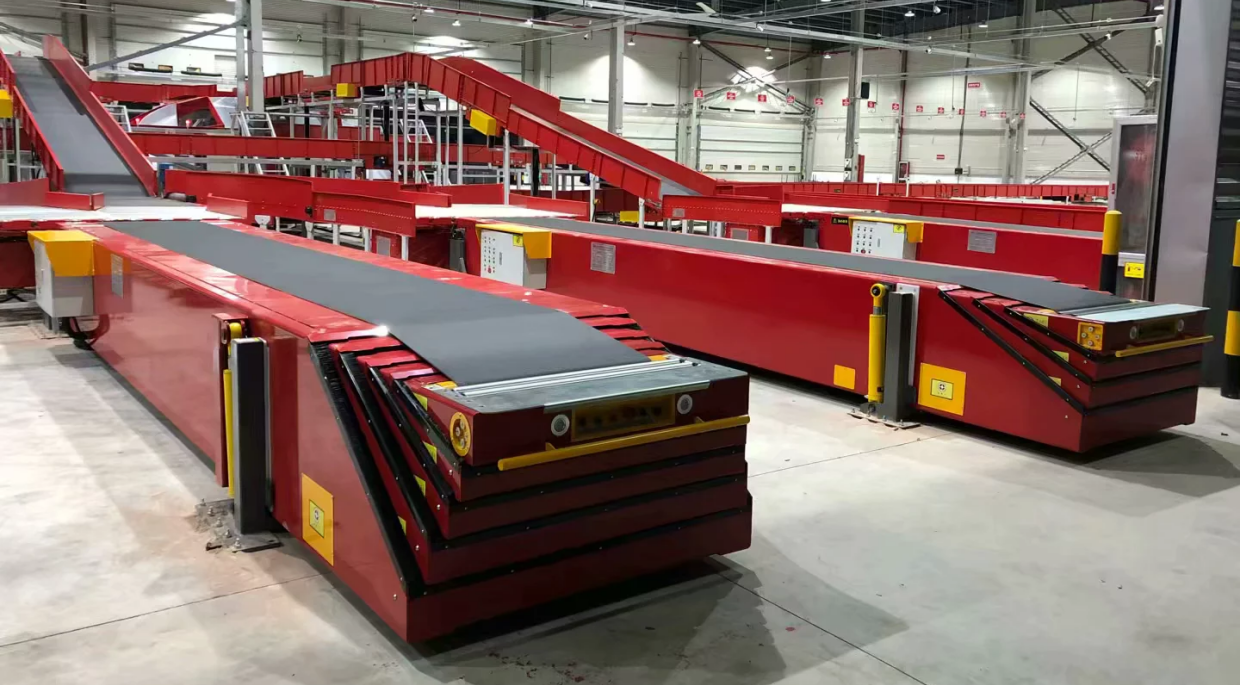 Telescopic Belt Conveyor Inbound