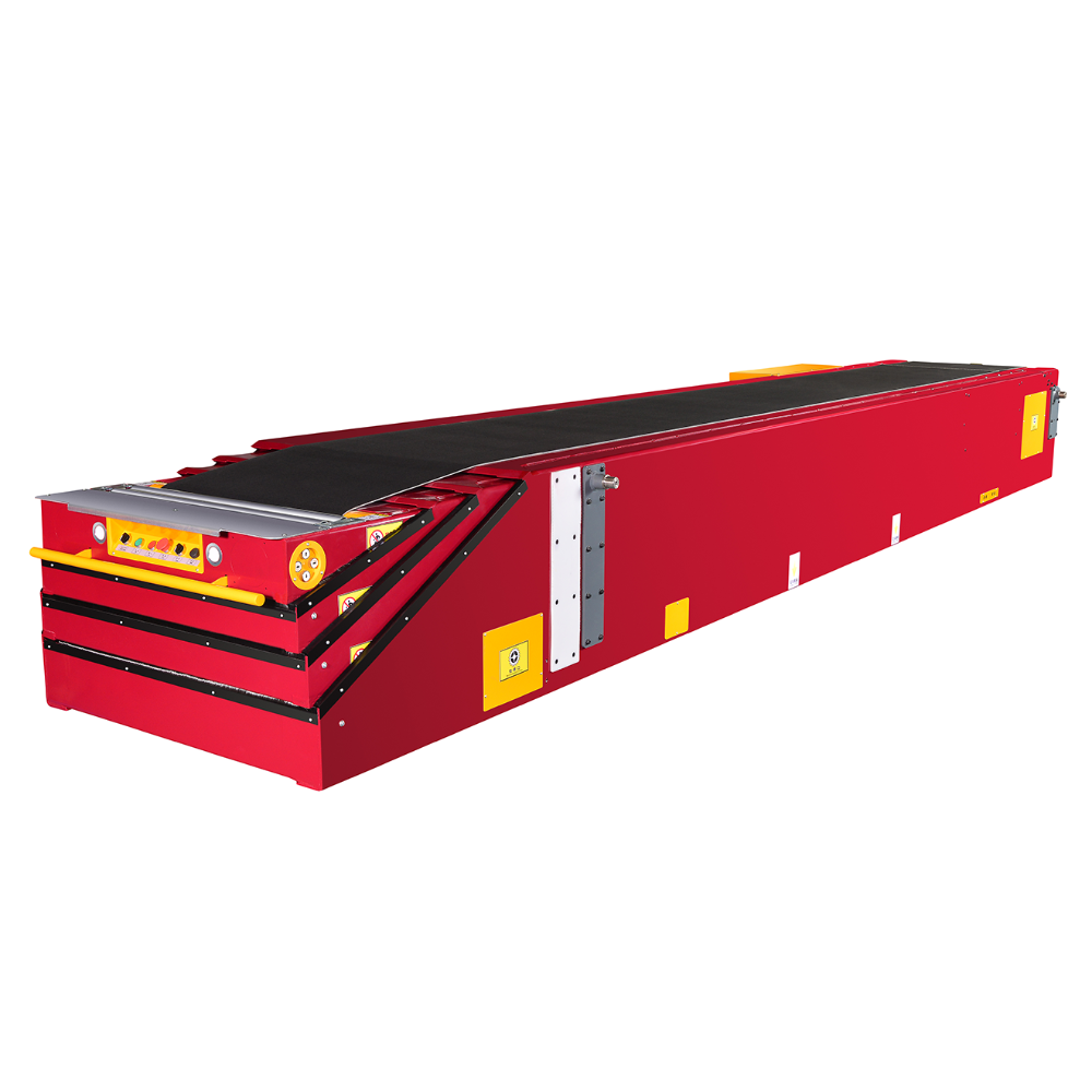 Telescopic belt conveyor